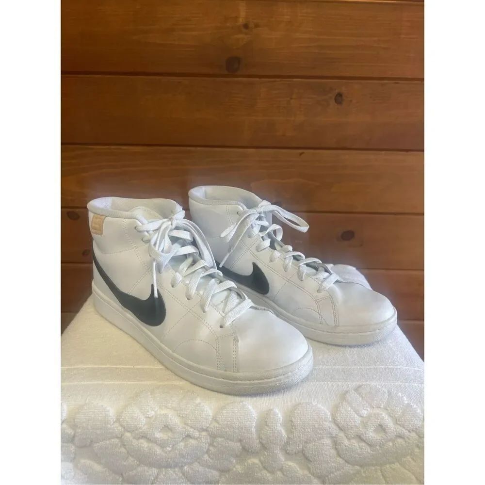 Nike Court Royale 2 Mid Men's Size 9 White Onyx CQ9179-100